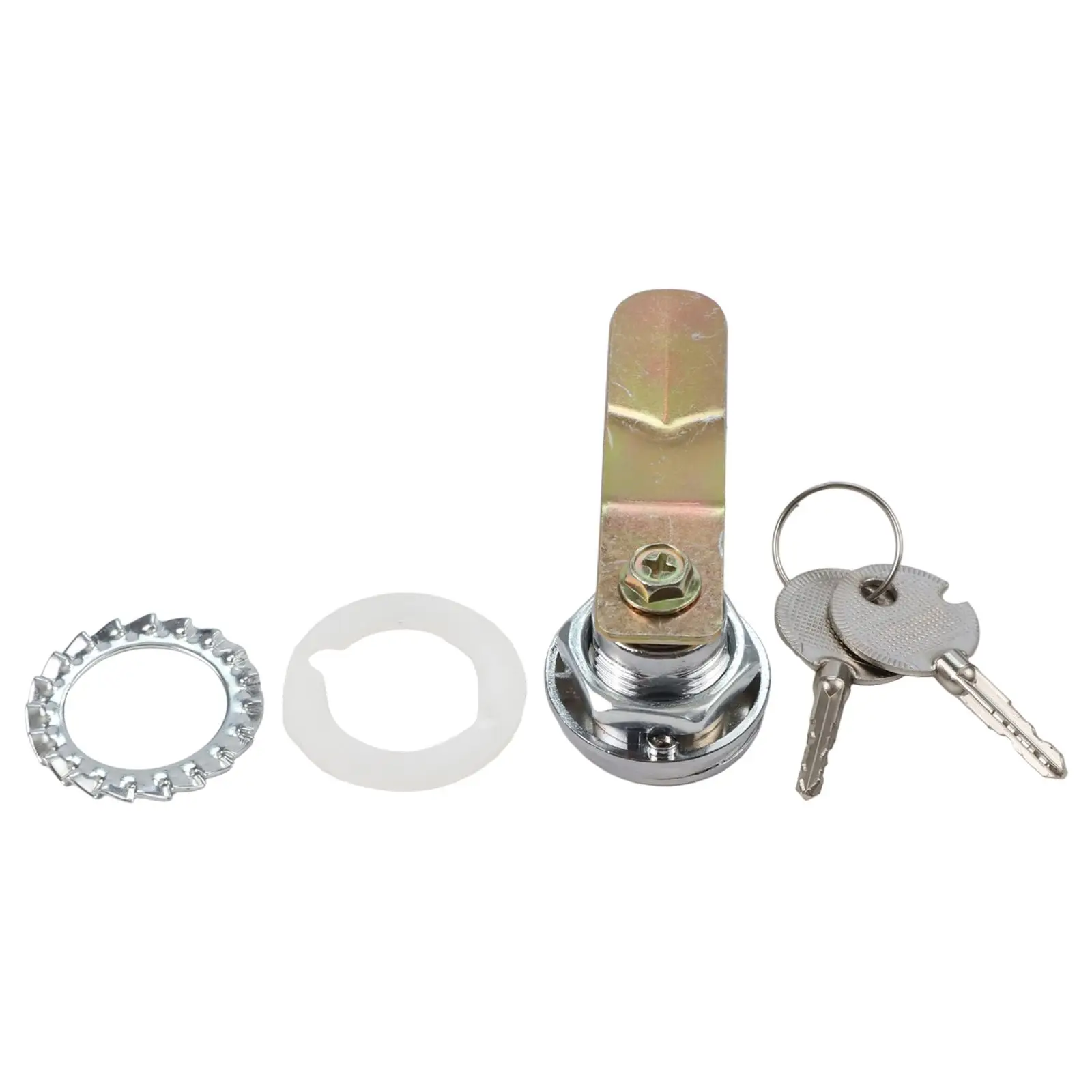 قفل كامة بمفتاح، بناء يدوم طويلاً، أداء موثوق به للإعدادات الصناعية لصناديق المعدات