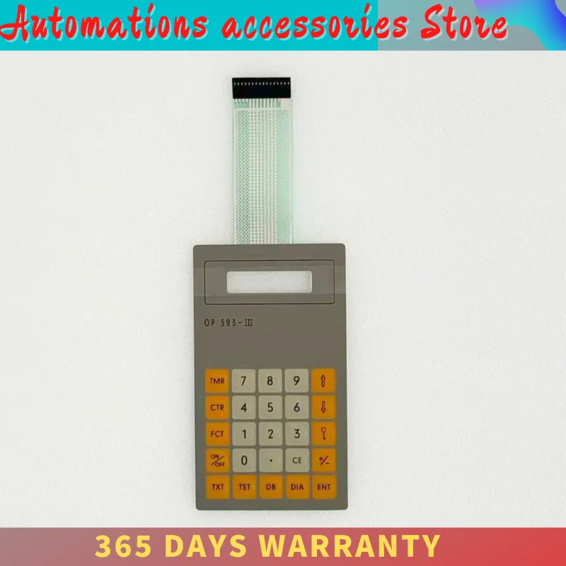 Membrane Keypad Keyboard Switch Button for 6ES5393-0UA14 6ES5393-0UA15 OP393-III Membrane Keypad