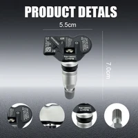 1/4Pcs TPMS Sensor 433MHz Tire Pressure Monitor System Fit For Audi A4 A6 Allroad Volkswagen T-Cros Skoda Replace OE 5Q0907275B 4