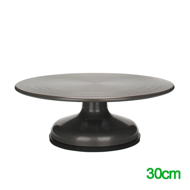 Aluminum Alloy Cake Turntable 20cm 30cm Premium Hard Film Treatment Cream Decorating Rotating Stand Baking Tools