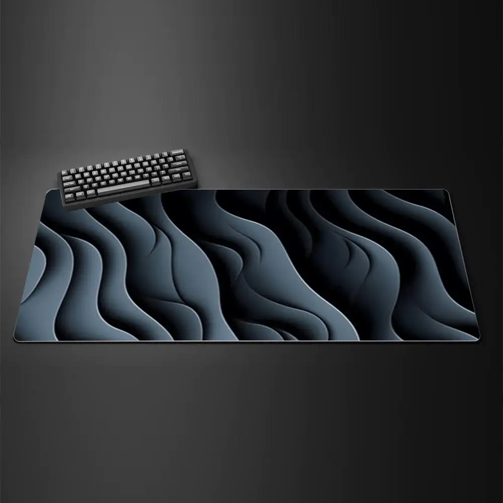 

2 Artistic Font Variant Mouse Pad Mousepad Large Gaming Mouse Pad LockEdge Thickened Computer Keyboard Table Desk Mat