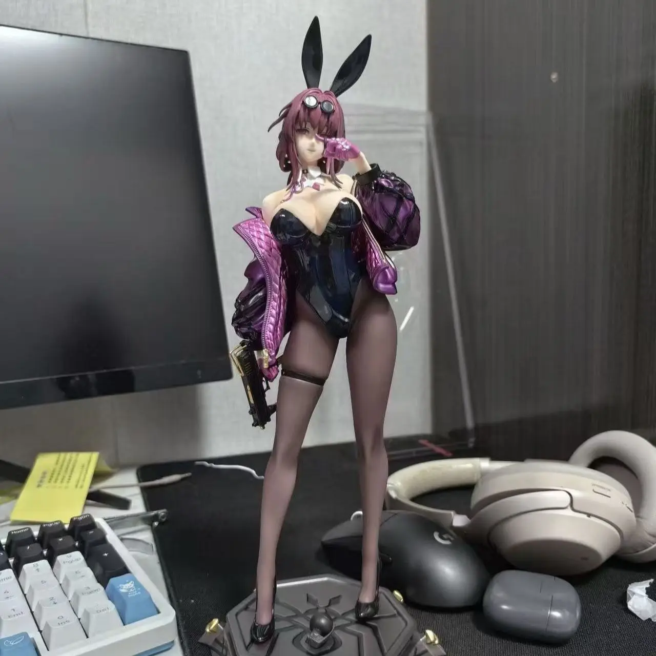 متوفر 32 سنتيمتر هونكاي: ستار السكك الحديدية أنيمي الشكل كافكا الشكل الأرنب فتاة كافكا الشكل Gk نموذج جمع الديكور لعبة هدية