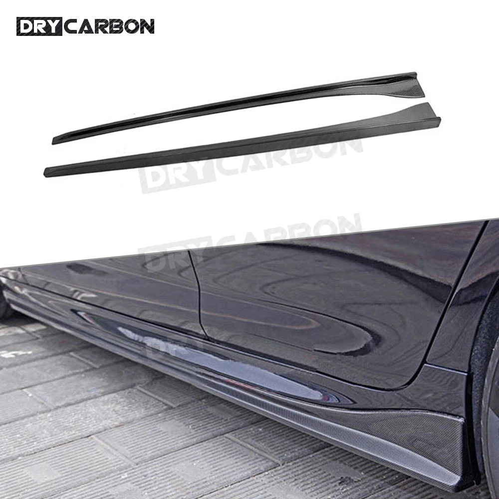 

Carbon Fiber Side Skirts Door Bumper Extension Chin For BMW 6 Series F06 F12 F13 640i 650i M6 M Sport 2013-2019 Car Styling FRP