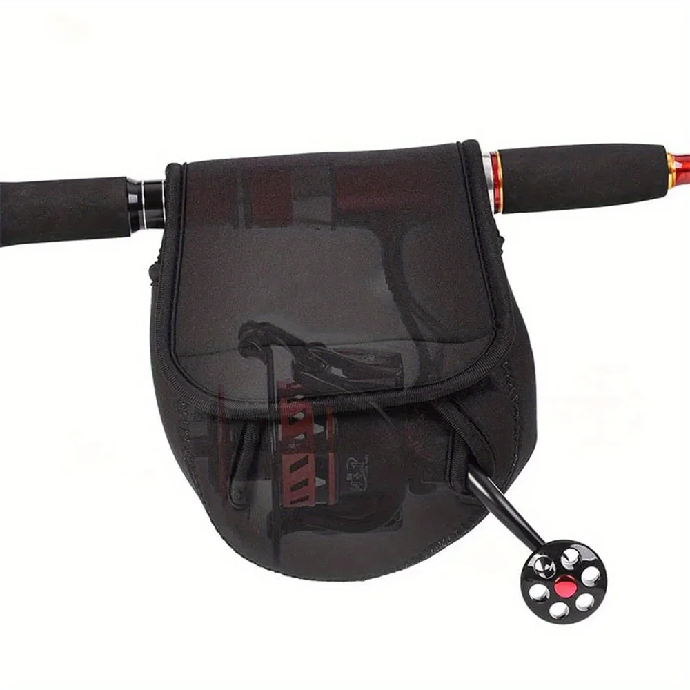 S/M/L Spinning Fishing Reel Cover Neoprene Wheel Protective Case Reel Bag Storage Water Drop Wheel Package Outdoor