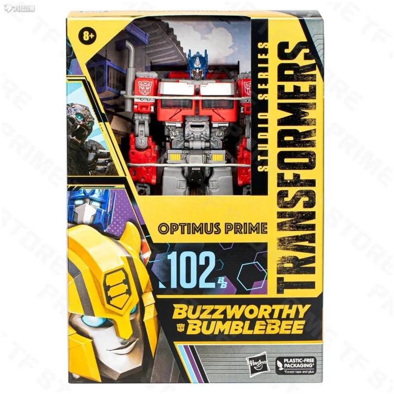 Original Hasbro Transformation Toy SS Studio Series SS-102BB V-level Optimus Prime ROTB Action Figure Toys Ornaments Collection