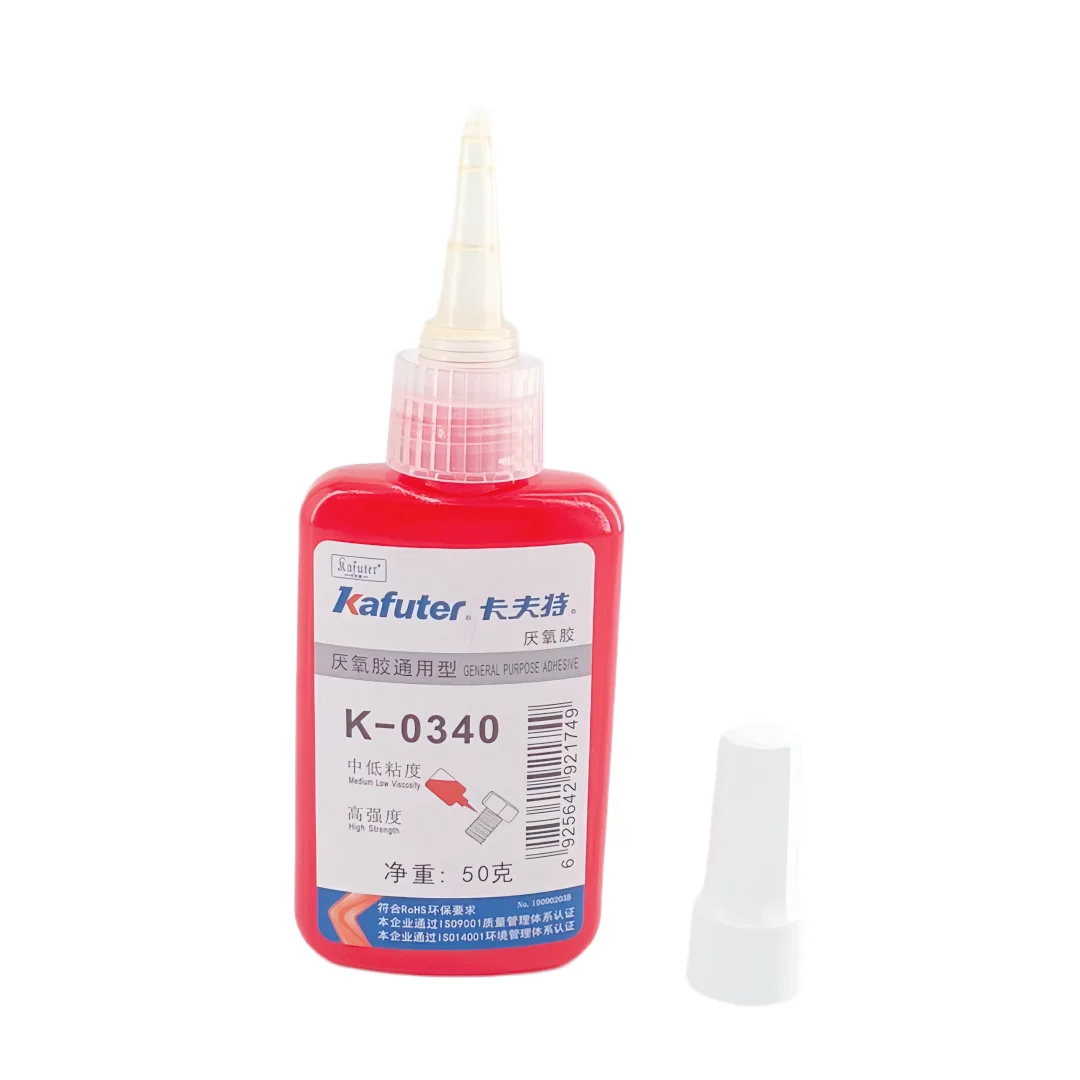 Kraft K-0340 anaerobic adhesive, screw locking and sealing adhesive, waterproof high-strength bearing locking agent