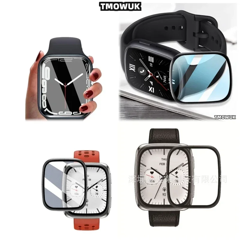 

For Amazfit Active 2 Square Edge-to-Edge TPU Screen Protector - Soft Film With HD Clarity & Scratch Resistance