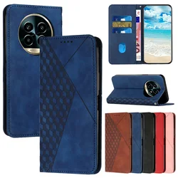 For Realme 13 Plus Case Luxury Magnetic Flip Case on For Funda Realme 13 Plus Cover Realme13 13Pro+ 5G Protect Phone Cases Coque