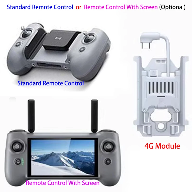 Potensic ATOM MAX Drone Remote Control With Screen 4K 3-Axis Gimbal 249g AI Night Vertical Shooting Brushless RC Quadcopter Toys