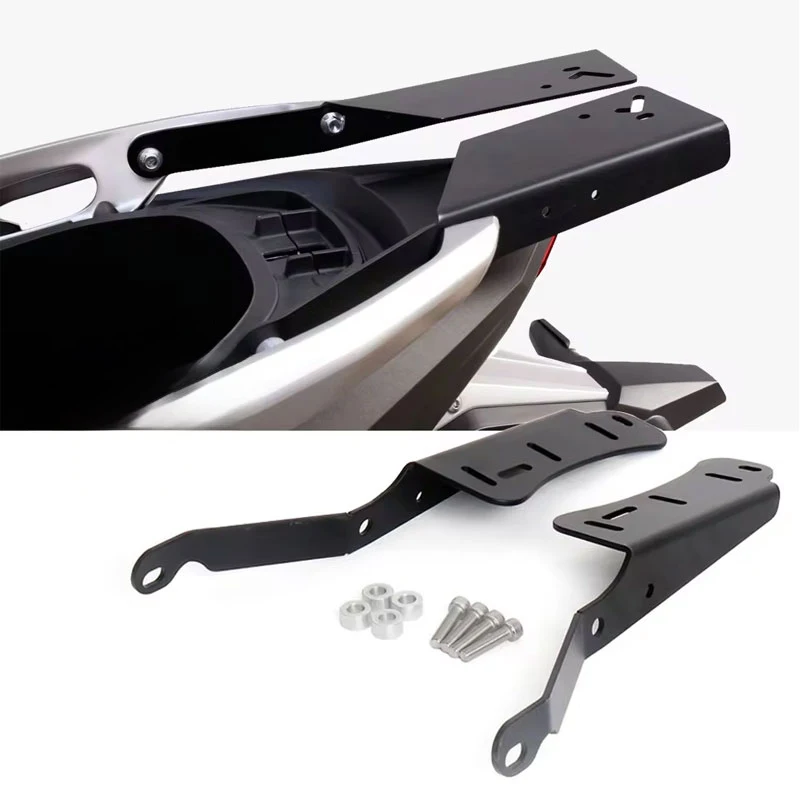 

For Honda ADV350 Motorcycle Luggage Rack Rear Trunk Support Custom Fit Pillion Footrests Motorcycle Accessories