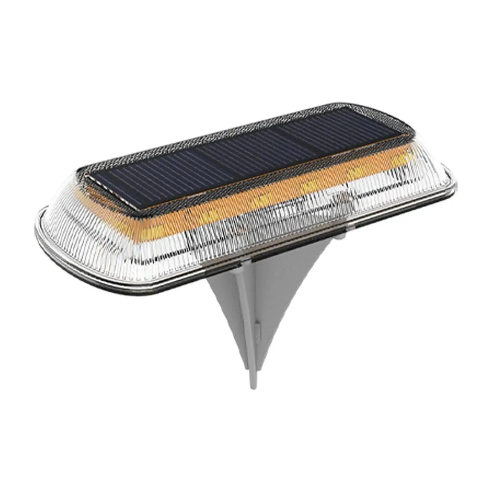 4 قطعة LED أضواء التزيين الشمسية IP65 مقاوم للماء مسار الطريق ماركر مصابيح الحديقة