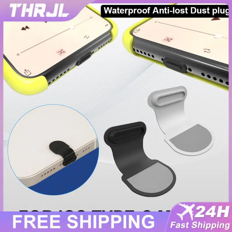 Protector Cap Waterproof Thin Wearable Cover Waterproof Plug For Apple Android Type C Ios Micro Usb Phone Dustproof Plug