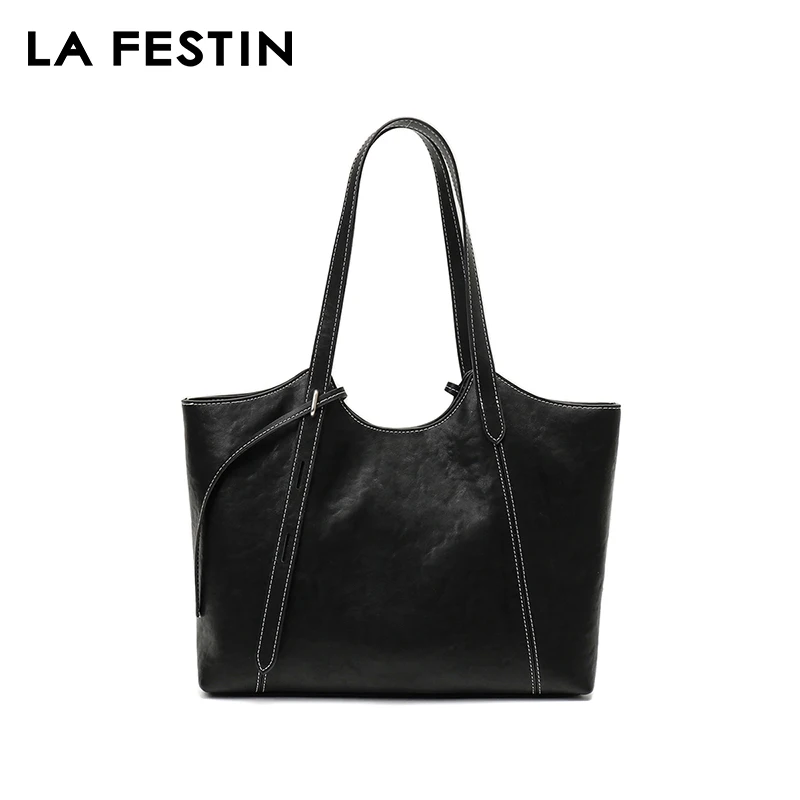 LA FESTIN Original Women's Bag 2026 New Tote Bags Trend Shoulder Bag Large Handbag Fashion Leather Bag Luxury Bags Designers