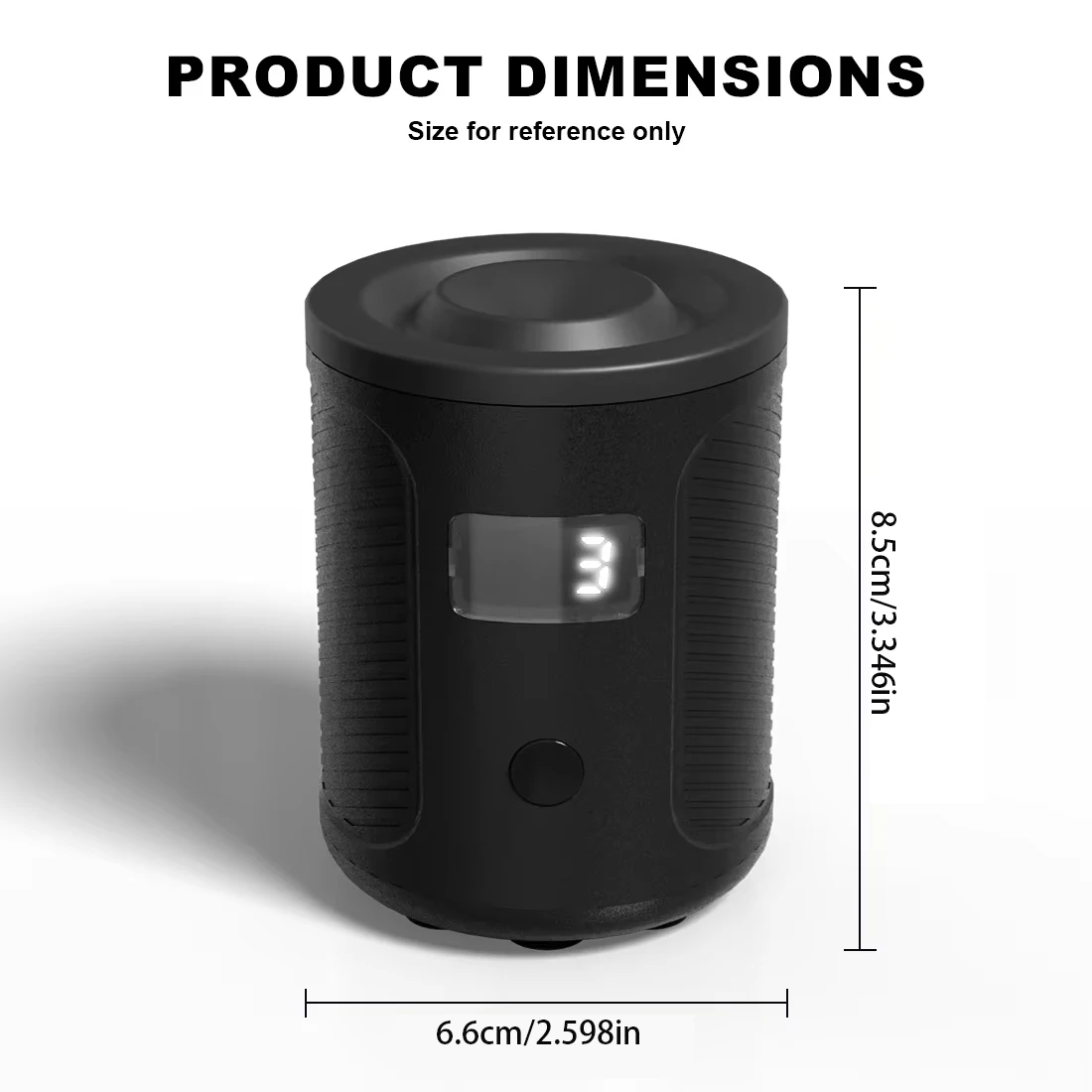 طلاء الوشم اللاسلكي شاكر 1000mA بطارية ثلاث سرعات تعديل دوامة شاكر للوشم الحبر طلاء الأظافر الغراء تهز