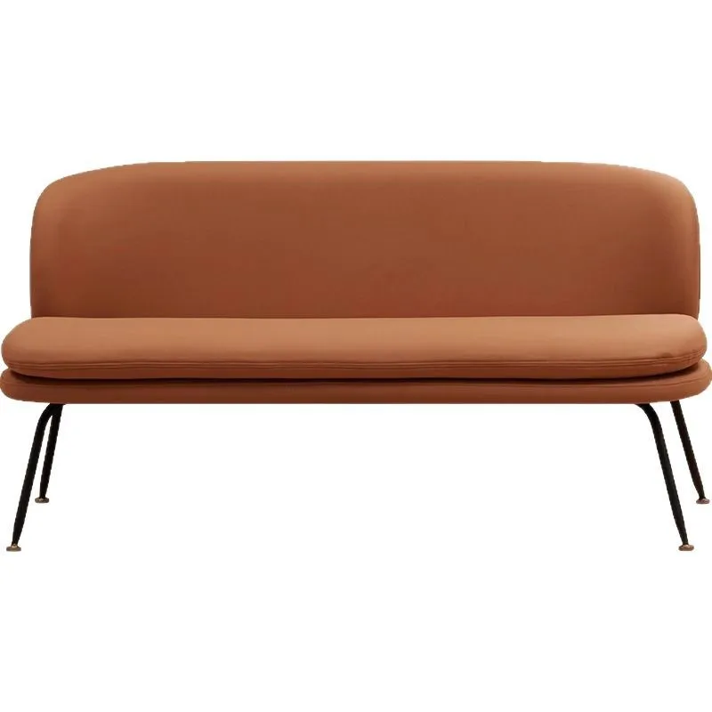 Small apartment technology cloth sofa Nordic simplicity, clothing store apartment leisure double triple fabric sofa combination