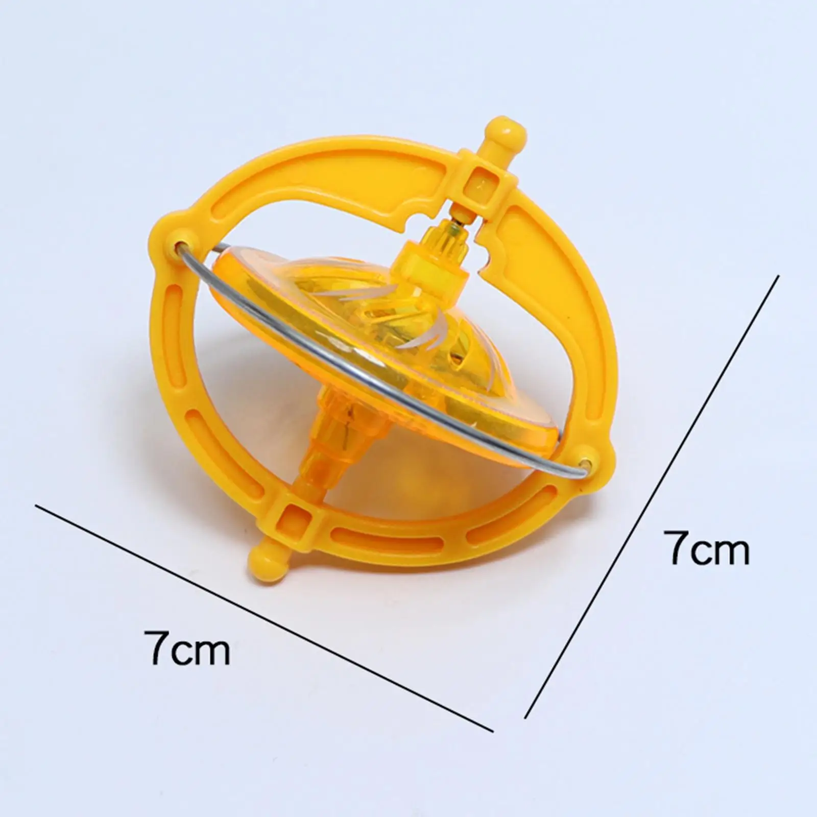 

Gyro Toy with Pull String Anti Gravity Top Flashing Gyroscope Rotating Desk Gyroscope for Adults Children Teens Kids Girls Boys