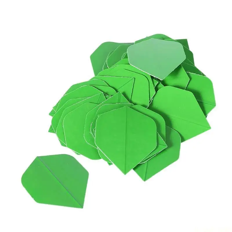 

M5TC 50 шт. однотонные дротики хорошие полеты дротики летающие дротики ПЭТ крыло открытый хвост