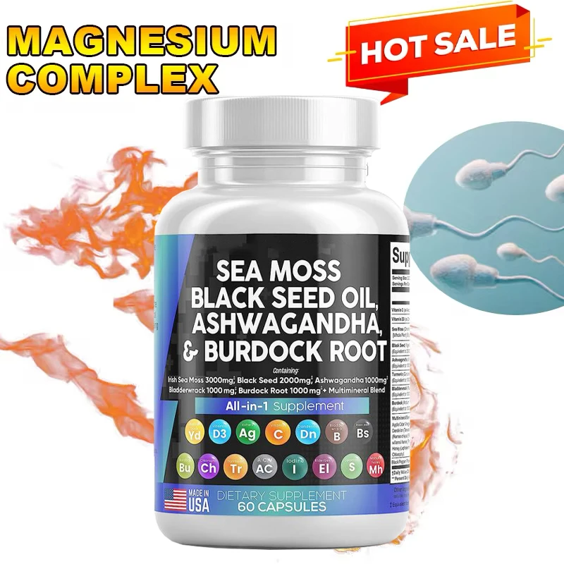 Seaweed enhancement pill for men, the best male supplement, natural muscle enhancement pill, odorless, genetically modified, veg