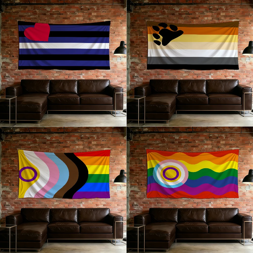 LGBT Gay Pride Rainbow flag Best Price Home Outdoor Garden Lawn Decoration Gift Wall Hanging Banner