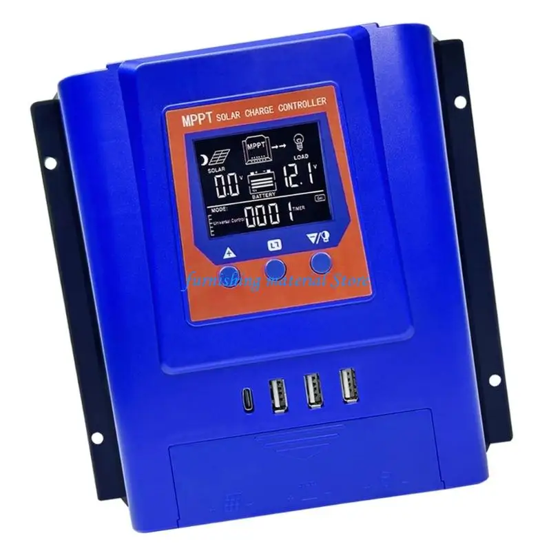 Y5GD New MPPT Solar Charging Equipment With LCD Monitor For Multiple Battery Types And 30A 60A Increased Current Charging