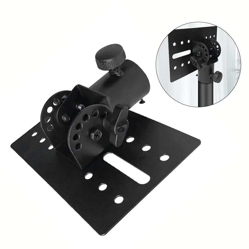 Rotatable 35mm Metal Mount Tripod Speaker Stand Adapter Top Cap Durable And Convenient Speaker Stand Adapter Top Cap