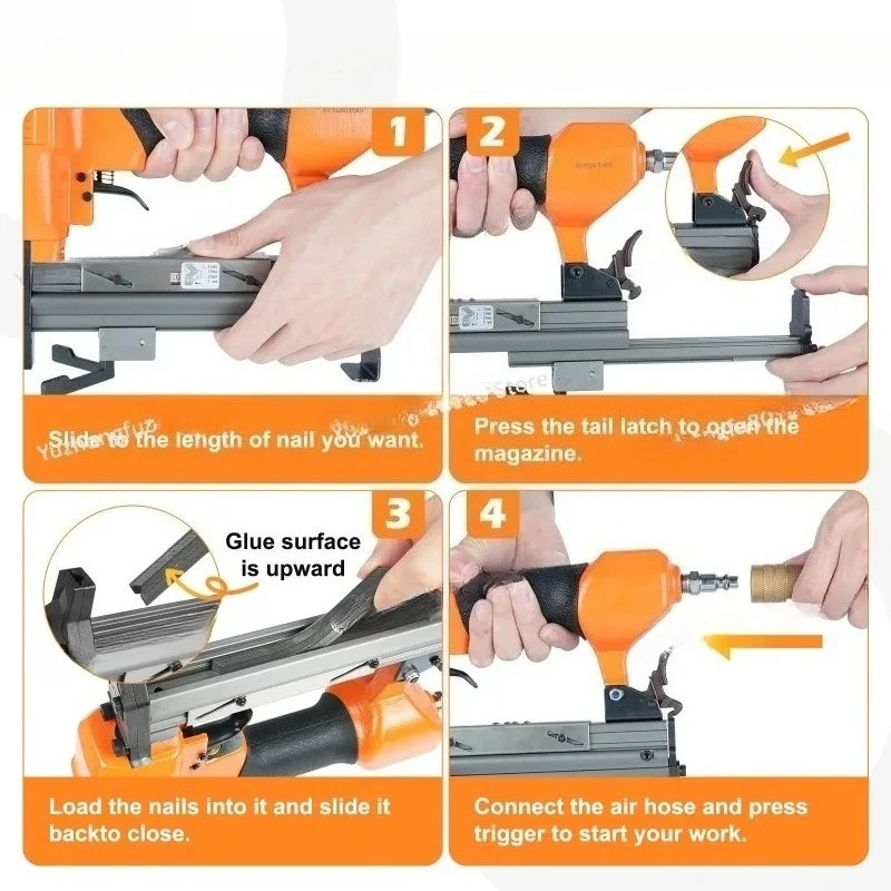 For V1015 Pneumatic V-Nailer Joining, 30 Gauge 7-15mm V Nails Picture Frame Joiner