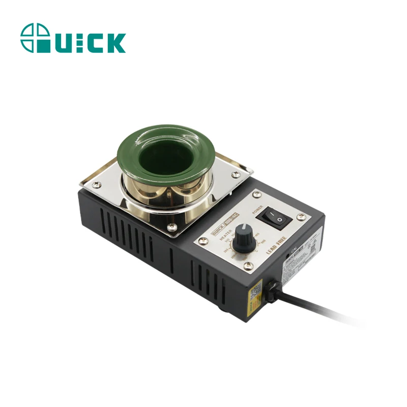 

Portable 100-4C Quick Solder Melting Pot New 220V Motor Metal Small and Medium-sized Connectors Soldering/Desoldering Tool