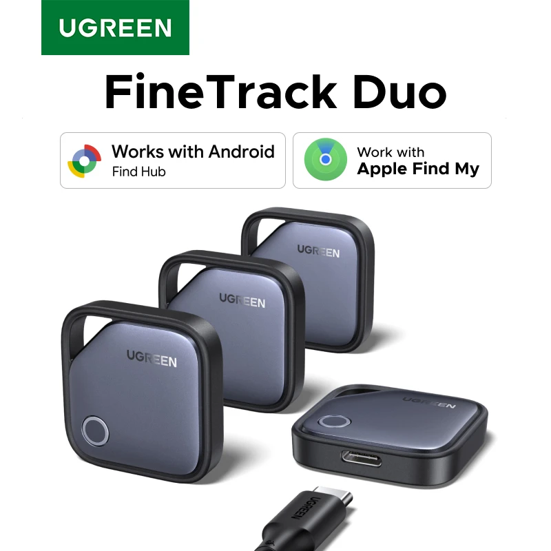 כרטיס איתור Bluetooth חכם UGREEN תואם iOS ואנדרואיד