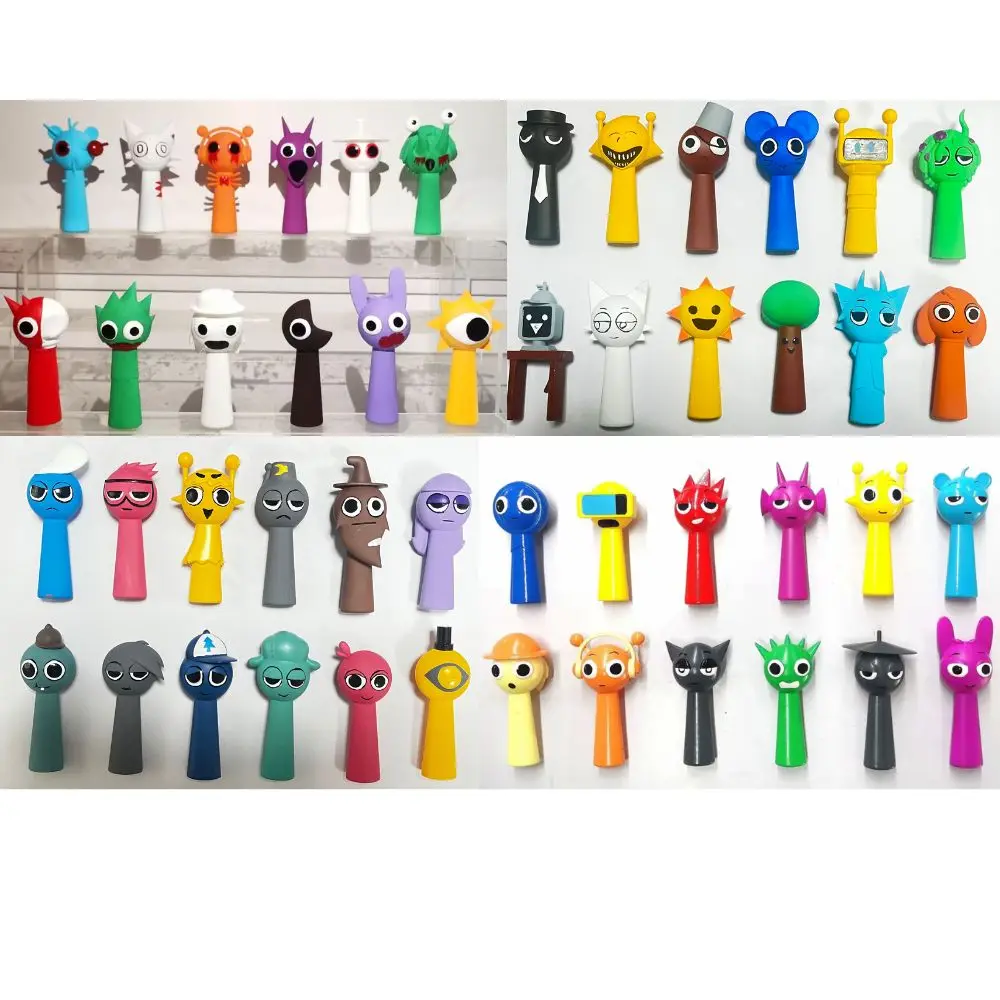 2025Hot 12pcs/set Sprunki Figures Mode Toys Sprunki Incredibox Action Figures Sprunki Game Cartoon Birthday Gifts Christmas Gift