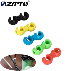 ZTTO 10pcs MTB Road Bike Brake Shifting Cable Housing Rotating S-Hooks C-Clips Cable-Cross Mountain Bike Parts