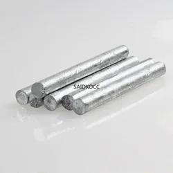 Zinc Metal Rod High Purity Zn 99.5% Ingot Round Bar Anode Electroplating Marine anticorrosive Experimental 3-30MM Customization
