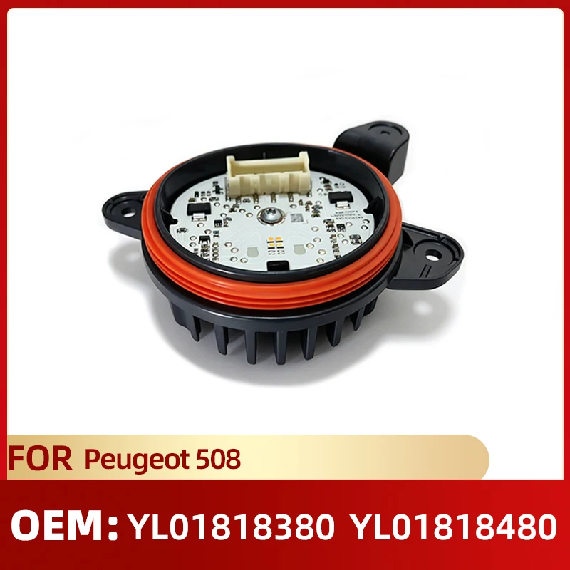 Daytime Running Light Control Module DRL Board Front Headlight Repair Kit for Peugeot 508
