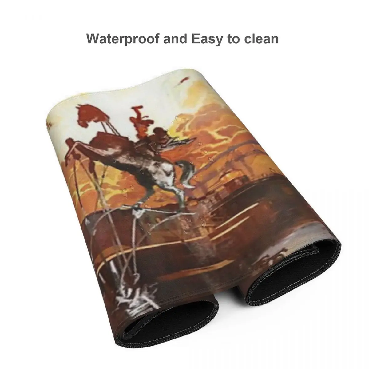 Conquest-Grand tapis de souris, accessoires de jeu, ordinateur, bureau