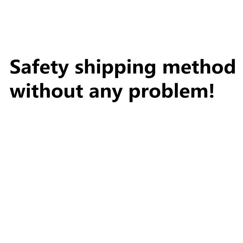 

safety shipping method for 3 products