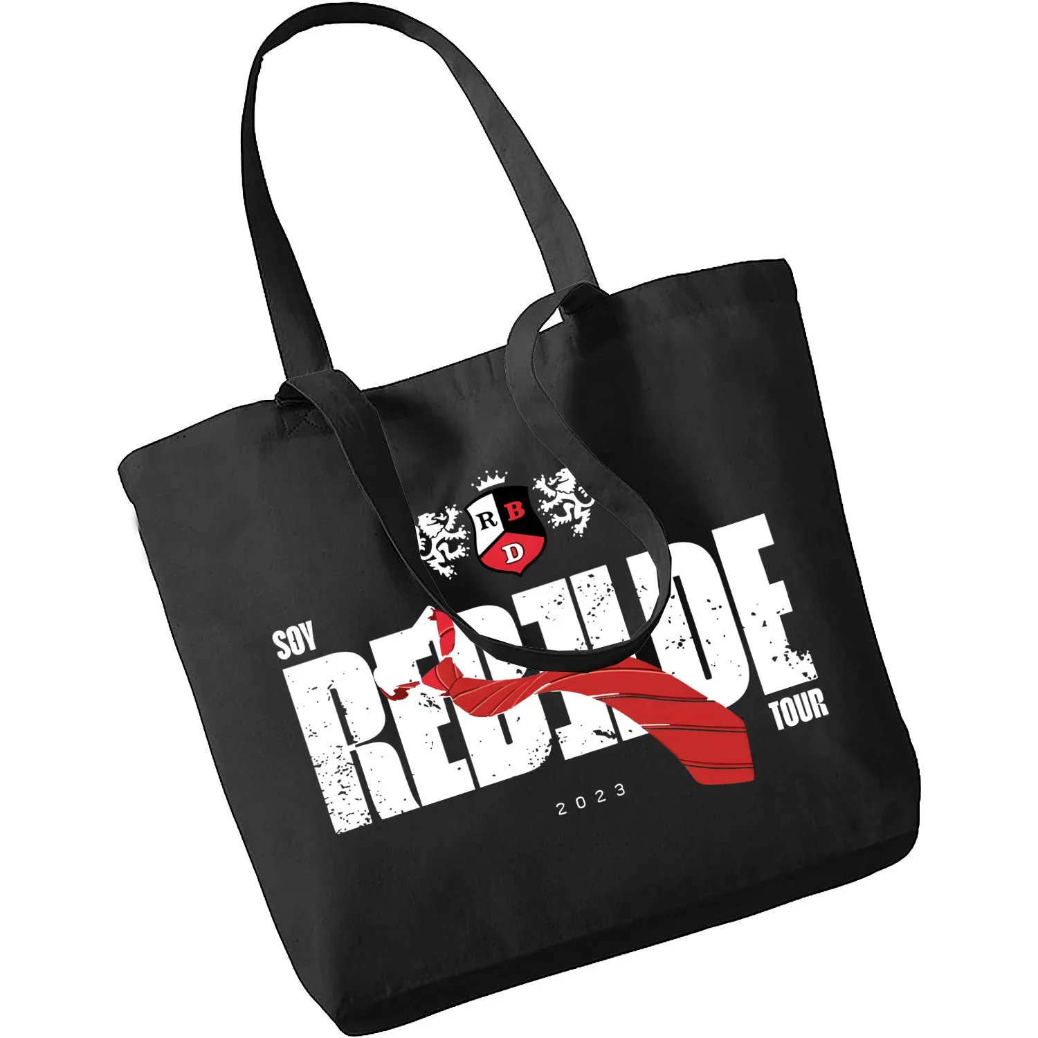 Rebelde RBD Borsa grande in tela Harajuku Donna Casual ToteBag Borsa in tela stampata con motivo