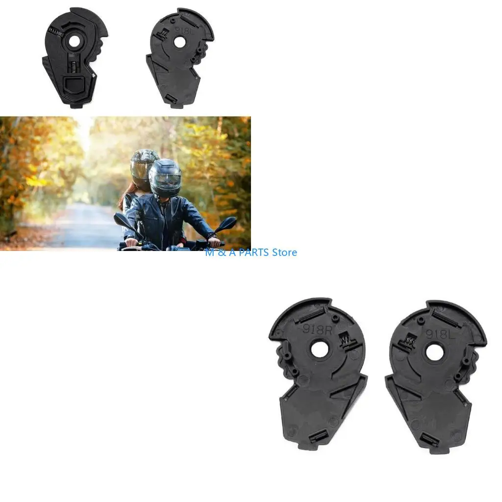 

U1JF Motorbike Helmets Both Sides Shield Visors Plate for NEVA Helmets