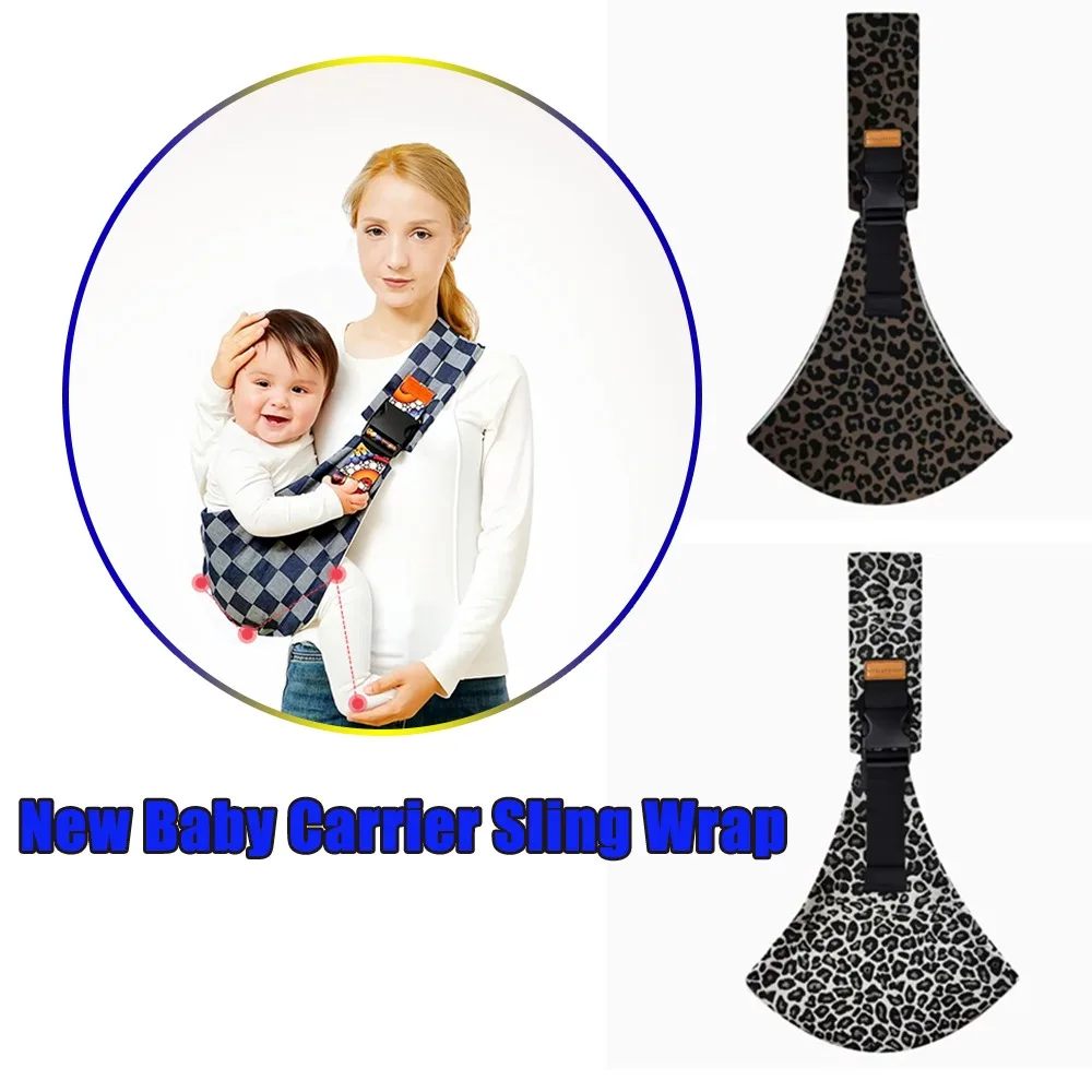 

New Baby Carrier Sling Wrap for Infant Toddler Child Hip Seat Outdoors Travel Portable Adjustable Storage Carrier