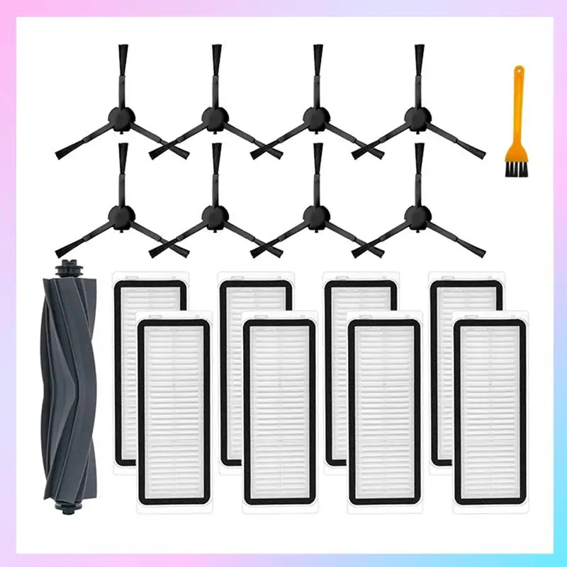 ABRG-Dreame Bot L20 Ultra / X20 Pro 진공 청소기 예비 부품 메인 사이드 브러시 HEPA 필터 교체