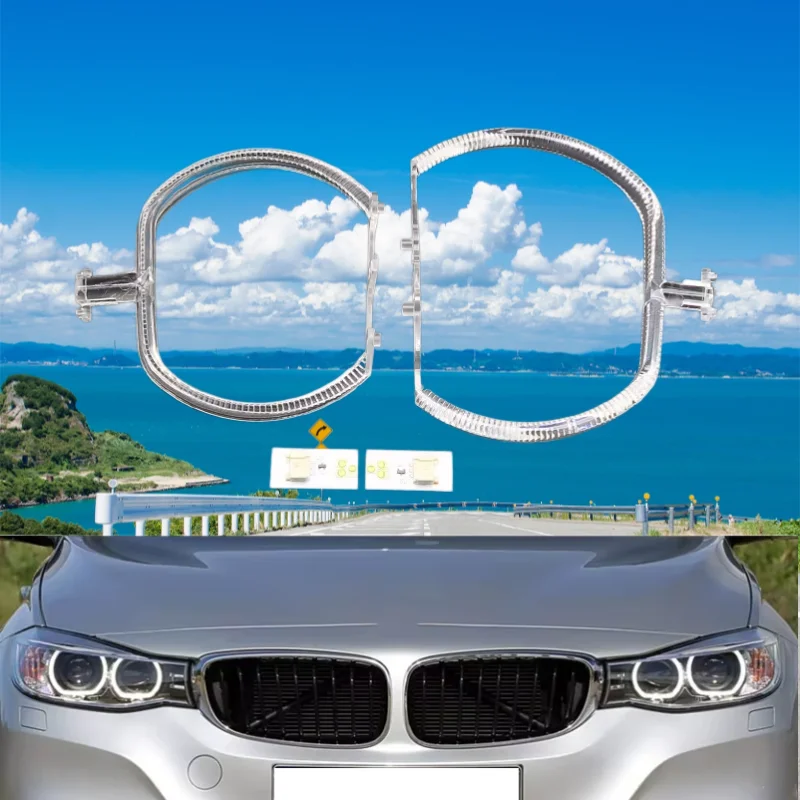 Light Source Module For BMW 3 Series GT F34 Angel Eye Chip 2013-2015 Ballast White Light European Version Car Headlight DRL CHIP