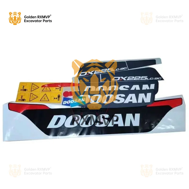 For Doosan Daewoo DX150 215 225 420 230 260 380 360LC -9C full vehicle sticker  excavator