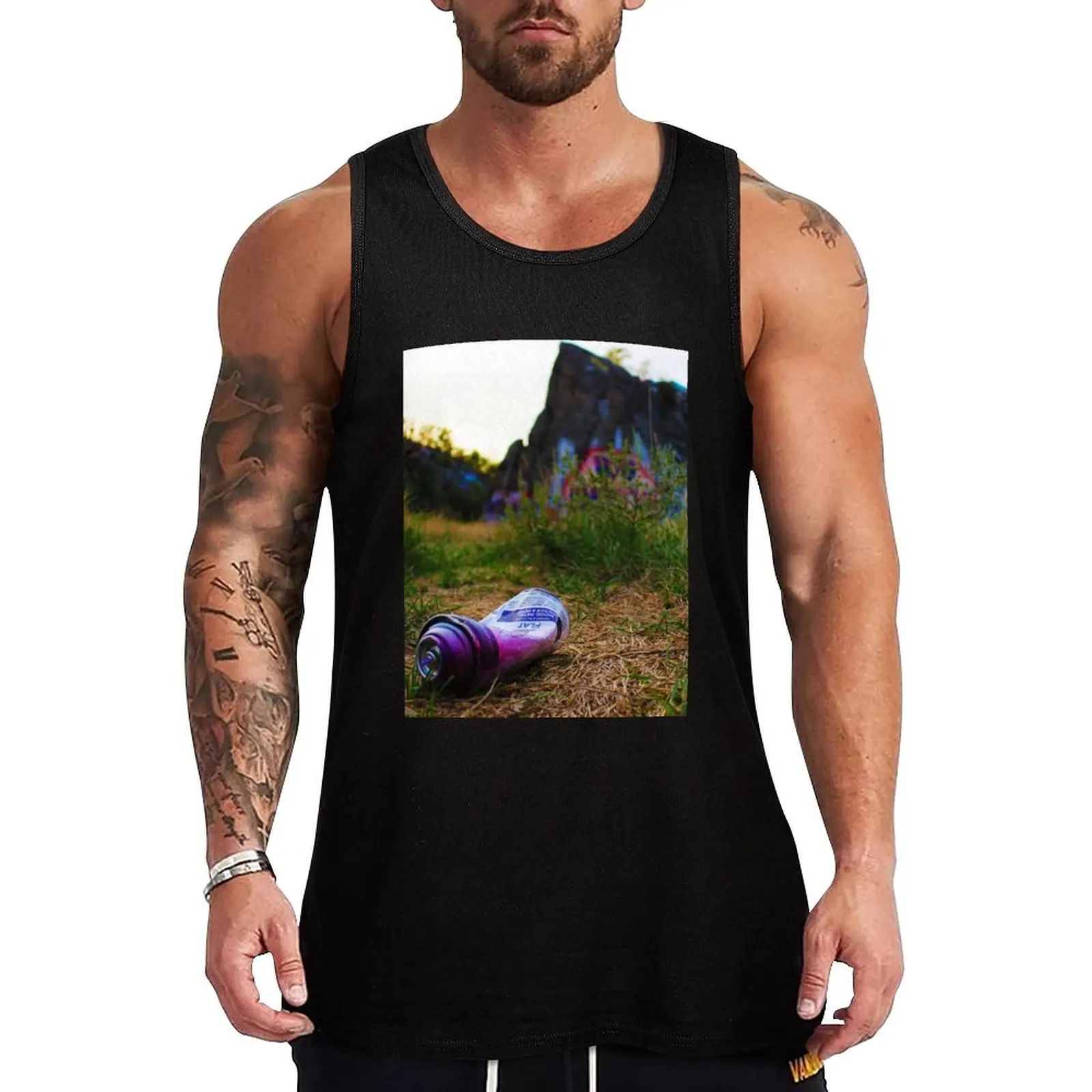 

American Graffiti at Quincy Quarries Tank Top Japanese t-shirt gym accessories man sleeveless jackets