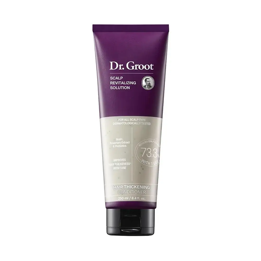 Dr. Groot Revitalisierende Lösung - Reinigendes Shampoo, Haarverdichtender Conditioner, Kopfhautpflege-Essenzöl, Tiefenwirksame Feuchtigkeitspflege – Detail 2