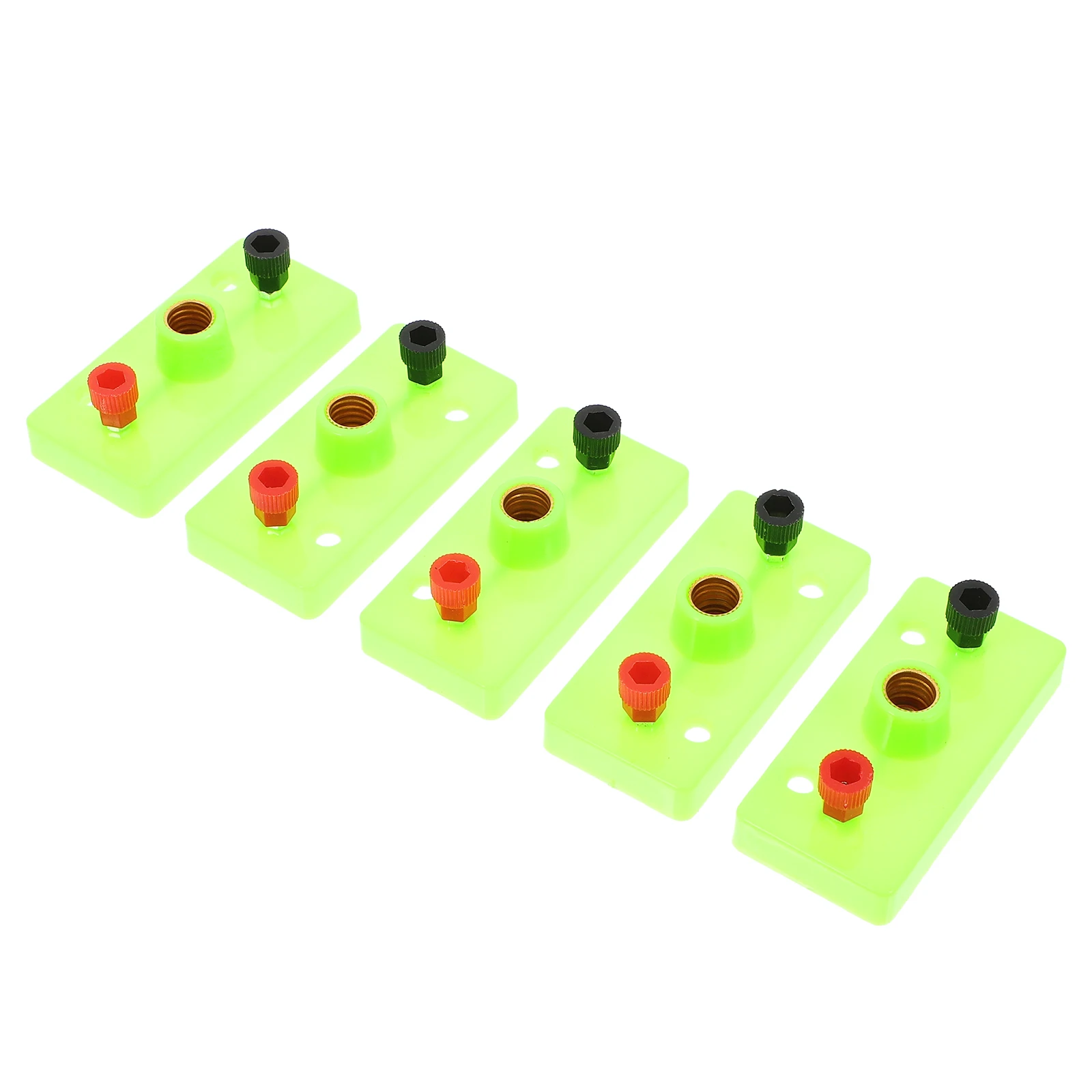 

5 Pcs Electrical Experiment Kit Physics Accessories Cables Voltage Device Teaching Equipment Electromagnetism Lab Middle