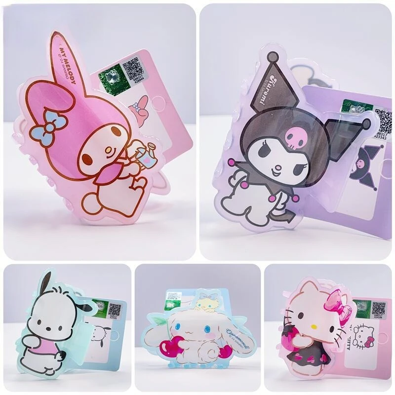 

Kawaii Hello Kitty Shark Clip Cute Cartoon Girl Hairpin Claw Women Supplies Student Desktop Decoration Gift Wholesale