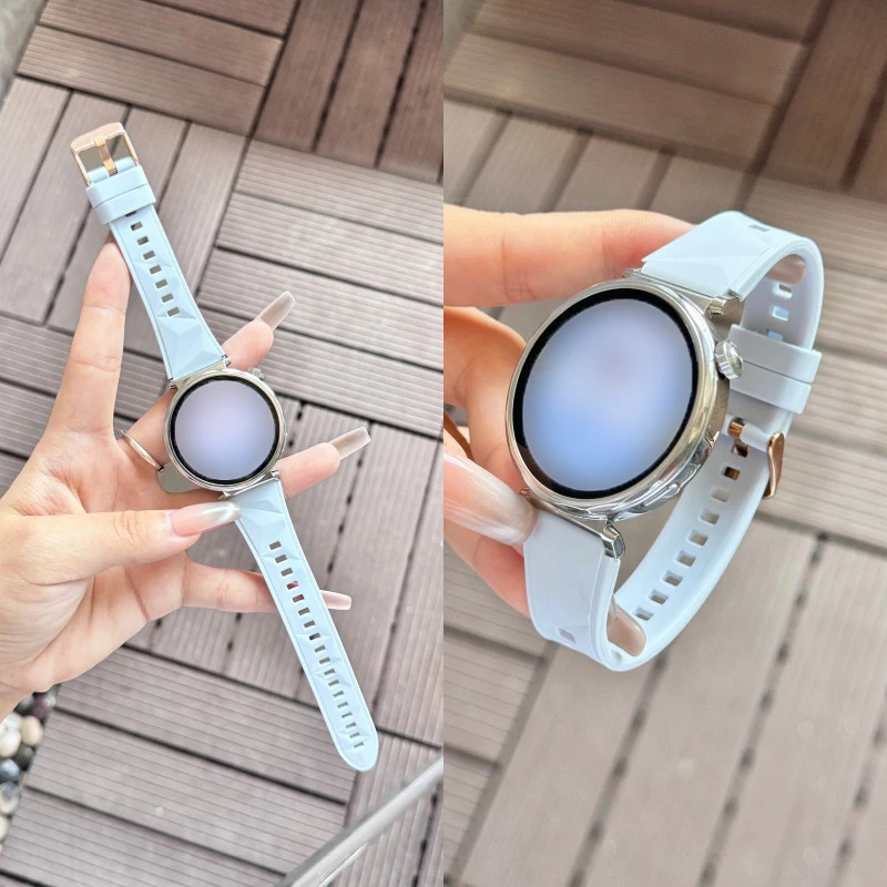 18mm/22mm Silicone Strap For Huawei Watch GT 7 41mm 46mm Sport Band Belt Correa Watchband For HUAWEI GT 7/6/5 Pro/4/3 Pro 46mm