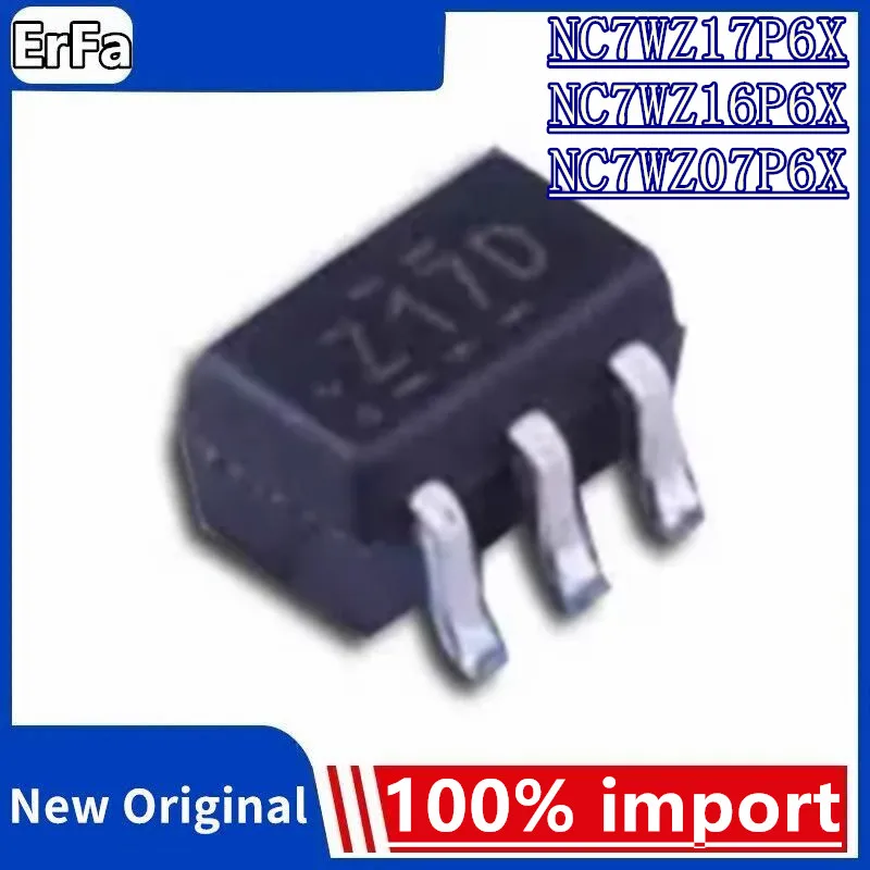 20pcs 100% New IC NC7WZ17P6X Z17 NC7WZ16P6X Z16 NC7WZ07P6X Z07