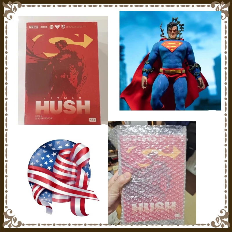 

В наличии: Фигурка GONG Hush Бэтмен/Супермен 1/12 в тканевом костюме, модель-игрушка, подарок