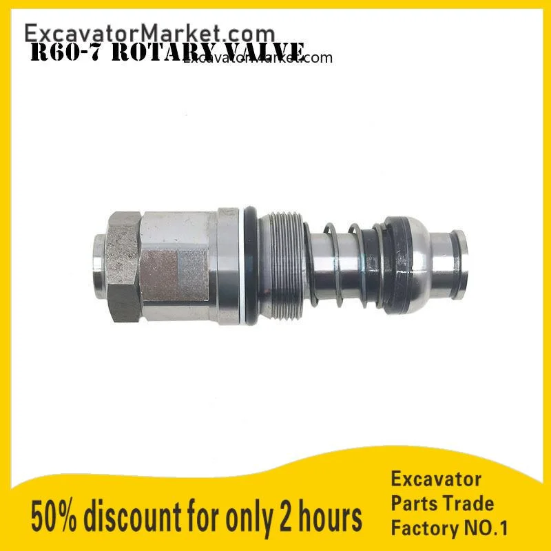 

For Excavator Hyundai R55-7 60-7 R60-7 Rotary Valve Relief Valve Distribution High Quality Accessories