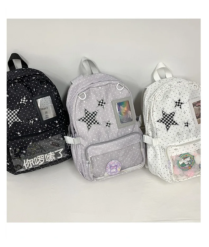 Kawaii Starry Harajuku Ita College Backpack - Limited Edition