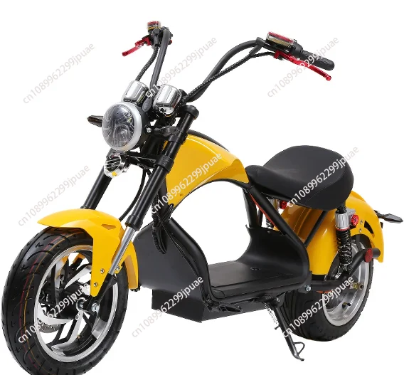 New Electric Motorcycle Adult 3000W60V30AH Removable Lithium Battery Off-road Mountain Fat Tire Double Seat Electric Scooter